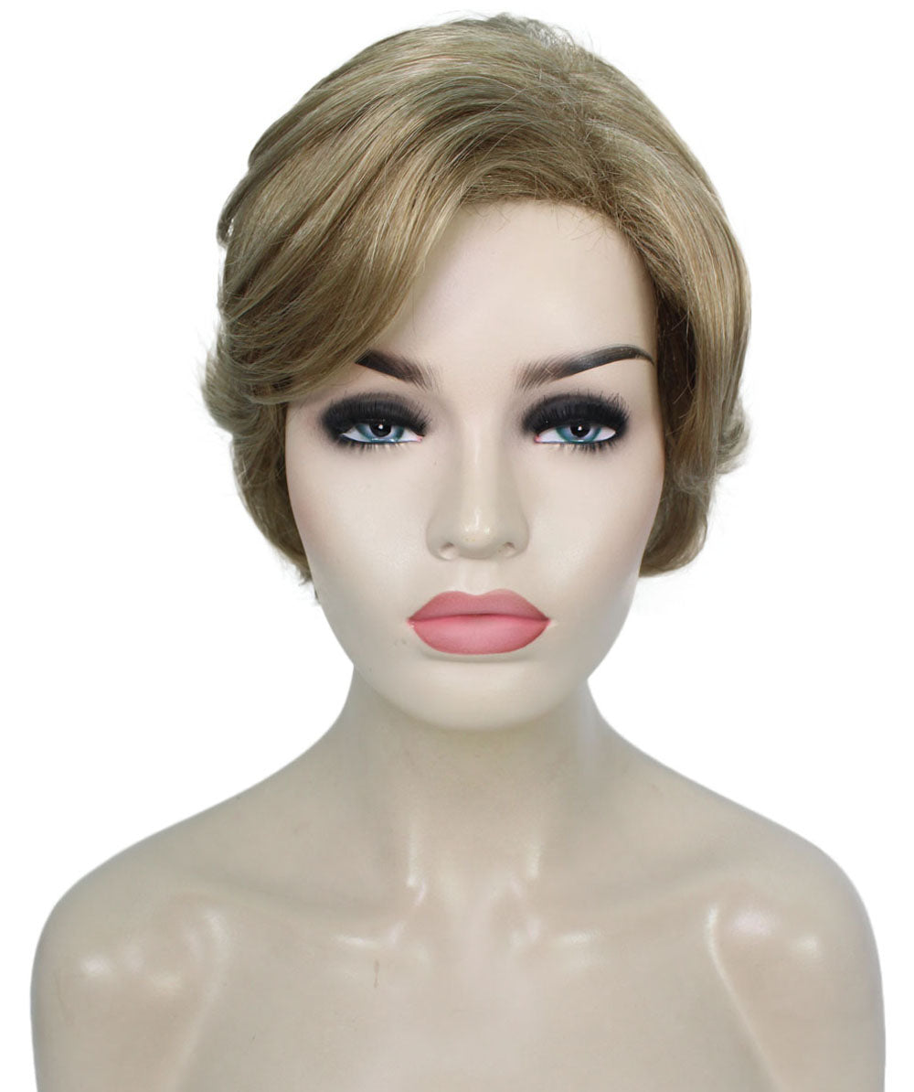 Ash Blonde Pixie Bob Wig